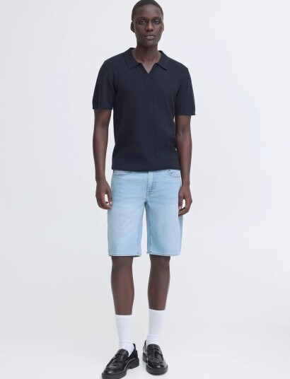 Blend Bhtwister Slm/Reg Denimshorts   Blue   L