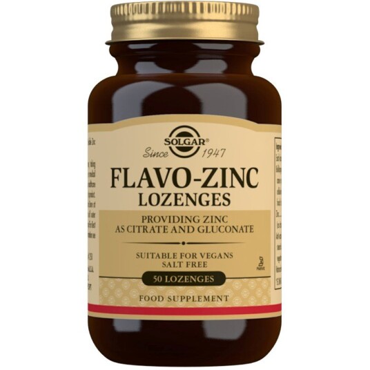Solgar Flavo Zinc Lozenges 50 stk
