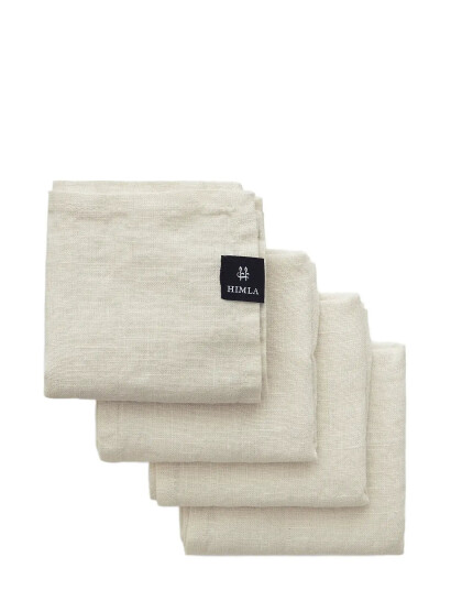 Himla Sunshine Napkin 4-Pack - Beige - 45X45
