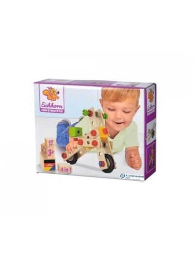 Eichhorn Constructor 4in1 65pcs.