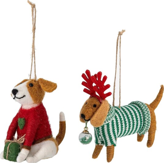 Bloomingville Monty Ornament - MULTI-COLOURED - 12X12X9 cm