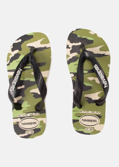 Havaianas Hav Kids Top Camu Beige/Black 29 30 Tøffler