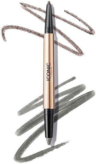 ICONIC London Eyeliner Duo Smokey Eye Ash Grey Eyeliner Skjønnhet Makeup