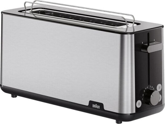 Braun PurShine HT 1610 Brødrister - 1030W - Sort/Rustfritt Stål