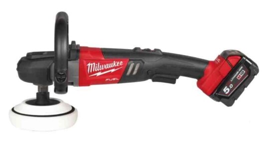 Milwaukee Poleringsmaskin M18 FAP180-502X 18V Med batteri Milwaukee Poleringsmaskin M18 FAP180-502X 18V Med batteri
