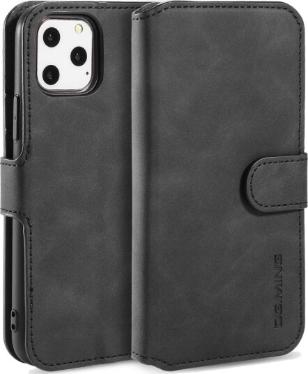 DG Ming Retro Wallet (iPhone 11 Pro Max) Svart