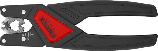 Knipex 12 74 180 Avmantlingstang for Kabel med Rødt og Sort Design