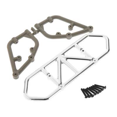 RPM 81003 Rear Bumper for Slash 2WD - Chromed Replaces TRX 5936 RPM 81003 Rear Bumper for Slash 2WD - Chromed Replaces TRX 5936