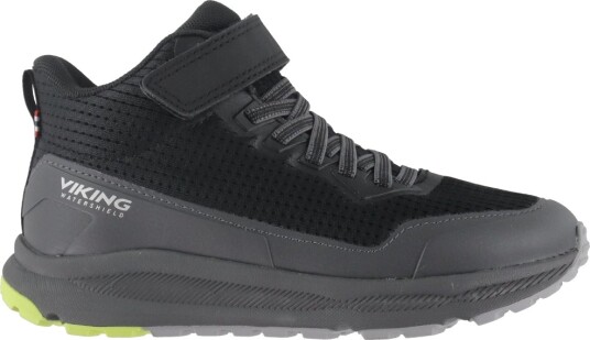 Viking Joggesko Flow Mid WP 1V Svart