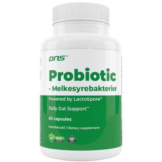 Probiotic Melkesyrebakterier Lactospore 60 kapsler