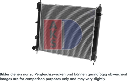 AKS DASIS 070169N Radiator motorkjøling AKS DASIS 070169N Radiator motorkjøling