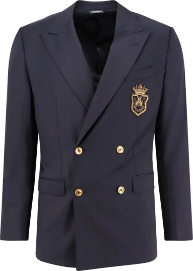 Dolce & Gabbana Herre Jakker Blå L,