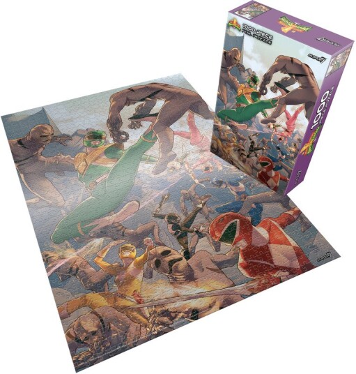Mighty Morphin Power Rangers Rangers Grouped Foil Puzzle Mighty Morphin Power Rangers Rangers Grouped Foil Puzzle