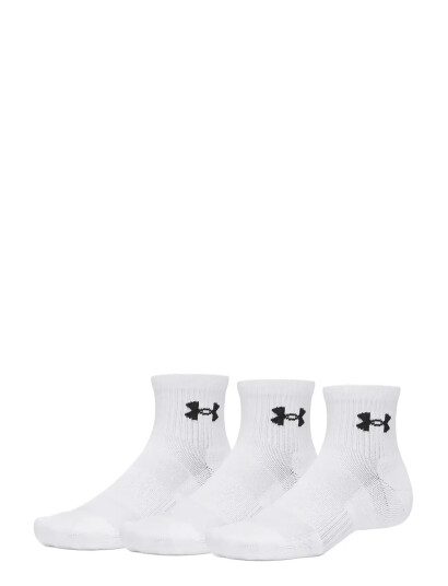 Under Armour Ua Performance Cotton 3P Qtr White L