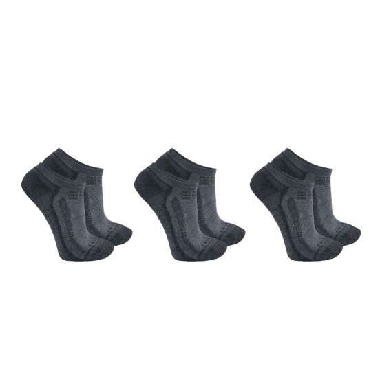 Carhartt Force Midweight Low Socks 3 Pack Men"s Black L