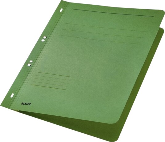 Leitz Flat Stangfil For A4 210 X 297 Mm Kapasitet: 170 Ark Grønn