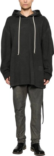 Rick Owens Herre Gensere & Hettegensere Svart M,