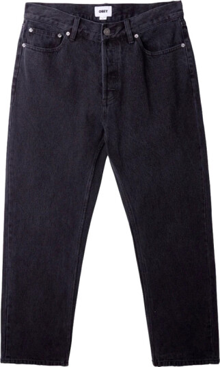 Obey Herre Jeans Blå W28, Obey Herre Jeans Blå W28,
