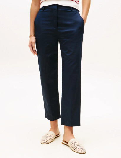 Tommy Hilfiger Co Slim Straight Chino - Navy - 38