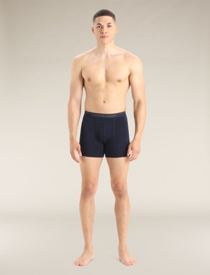 Icebreaker Anatomica Boxer Herre Midnight Navy XL