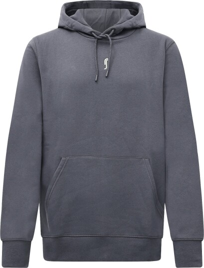 RS Sports Men"s Paris Hoodie (Deep Grey/Ace Yellow,Xl,St) DEEP GREY/ACE YELLOW XL