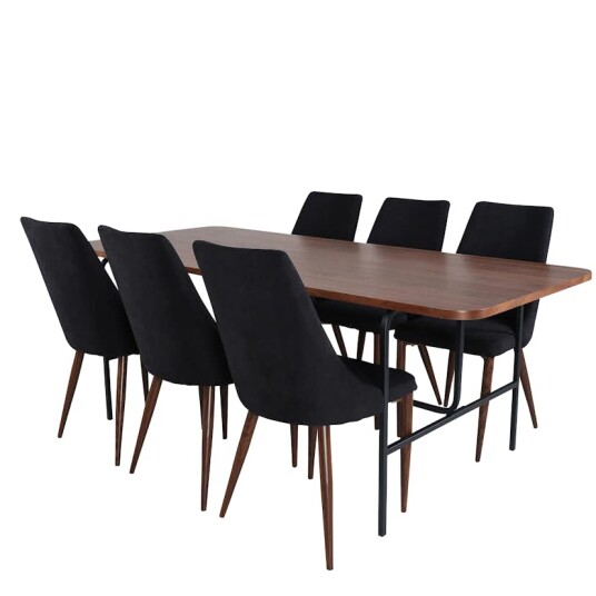 Venture Home Spisegruppe Venture Home Chicago med 6 Laura Stoler GR22146