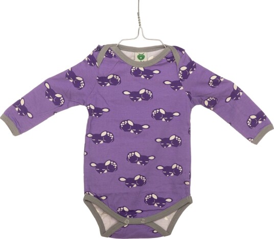 Småfolk Body sovende radyr lilla (74 cm)