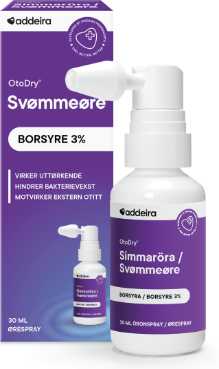 Addeira OtoDry Svømmeøre Ørespray 30 ml