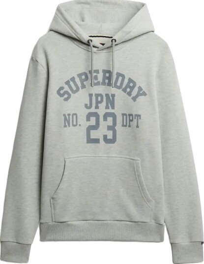 Superdry Athletic Ess Hoodie CADET GREY MARL M