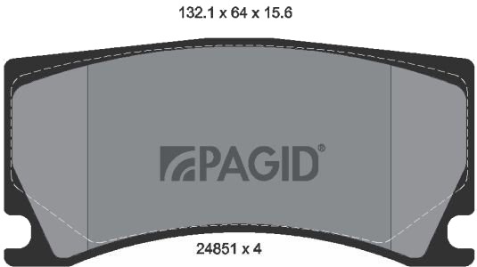 PAGID T1790N Bremseklosser PAGID T1790N Bremseklosser
