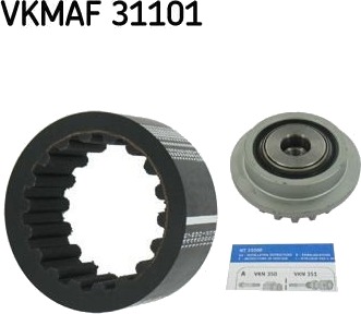 Fleksibel koblingsmuffe sett SKF VKMAF 31101