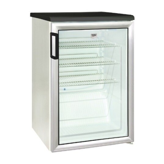 Beko Professional Kjøledisplay 140W Glassdør Kjøleskap Beko Professional Kjøledisplay 140W Glassdør Kjøleskap