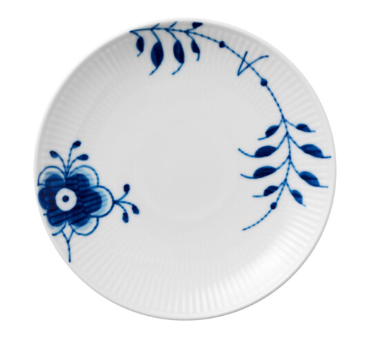 Royal Copenhagen Blue Fluted Mega tallerken coupe 19 cm Royal Copenhagen Blue Fluted Mega tallerken coupe 19 cm