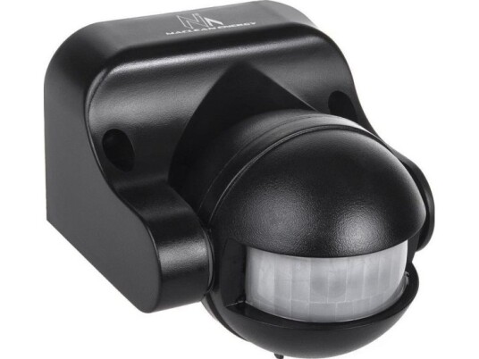 Maclean IP44 Pir Bevegelsessensor 12M Svart MCE358 B