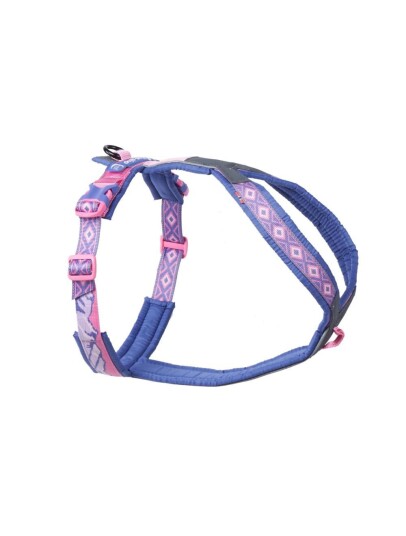 Non-stop Dogwear Line Sele 5.0 Rachel Pohl Lilla/Rosa Hundesele Non-stop Dogwear Line Sele 5.0 Rachel Pohl Lilla/Rosa Hundesele
