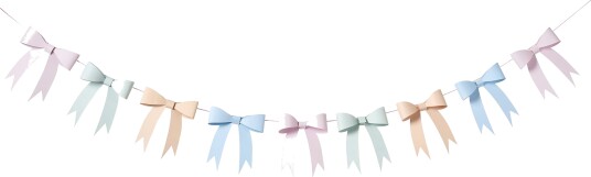 Club Green Hootyballoon Girlander Rosetter Pastell HBDF101