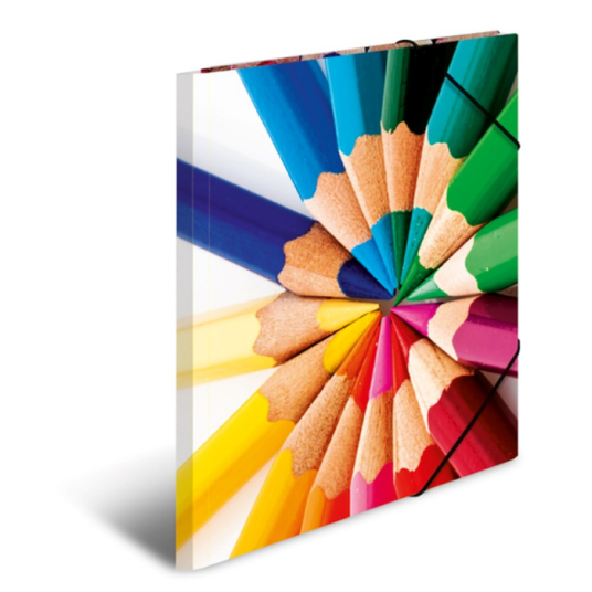HERMA 3-flap folder - for A4 - pencils HERMA 3-flap folder - for A4 - pencils