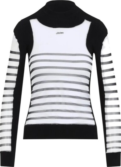Jean Paul Gaultier Dame Strikkevarer Svart S, Jean Paul Gaultier Dame Strikkevarer Svart S,