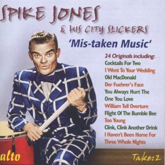 Spike Jones MisTaken Music' CD