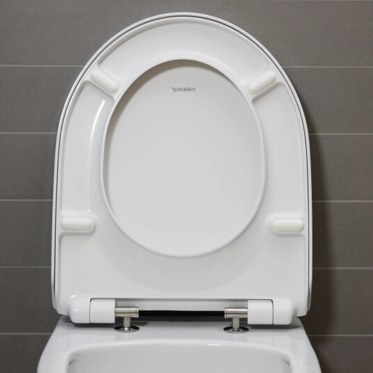 Duravit No. 1 Sete og lokk Med myktlukkende hengsler, Hvit Duravit No. 1 Sete og lokk Med myktlukkende hengsler, Hvit