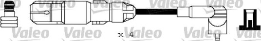Tennplugg kabelsett VALEO 346121 Tennplugg kabelsett VALEO 346121