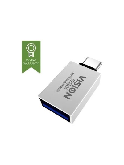 Vision USB-C to USB-A Adapter TC-USBC3A Vision USB-C to USB-A Adapter TC-USBC3A