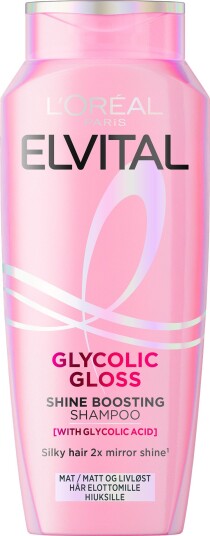L'Oréal Paris Elvital Glycolic Gloss Sjampo for Matt Hår 250 ml
