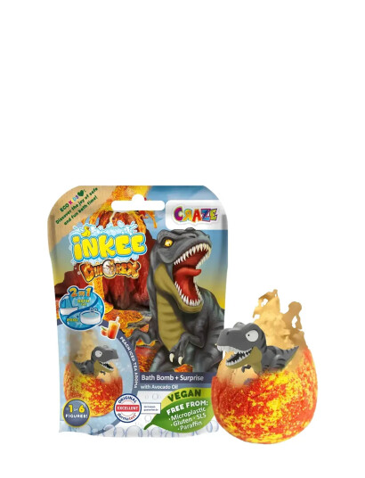 Inkee Inkee Surprise Bath Bomb Dino - Multi/patterned - ONE SIZE