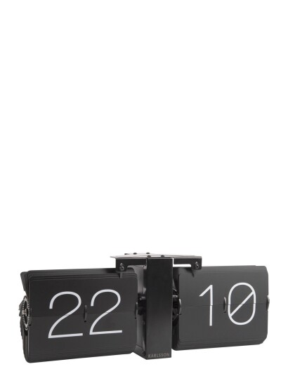 KARLSSON Flip Clock No Case Black 36X8.5X14CM KARLSSON Flip Clock No Case Black 36X8.5X14CM
