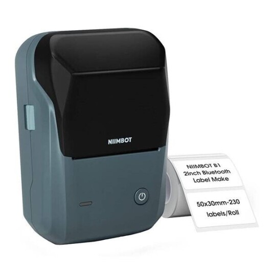 NIIMBOT B1 wireless label printer (LakeBlue)