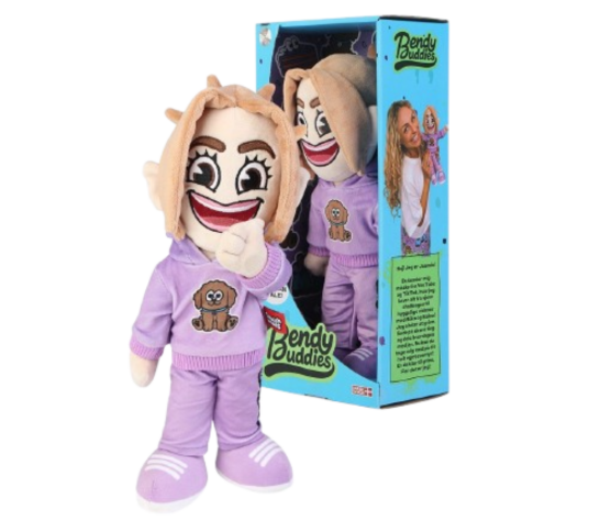 Firstgrade Bendy Buddies Kosebamse Jasmin Lind