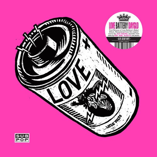 Love Battery Dayglo LP/Vinyl Love Battery Dayglo LP/Vinyl