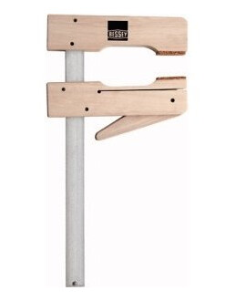 Bessey Hkl30, Bar Klemme, 30 Cm, Corkwood, Tre, Grå, 460 G Bessey Hkl30, Bar Klemme, 30 Cm, Corkwood, Tre, Grå, 460 G