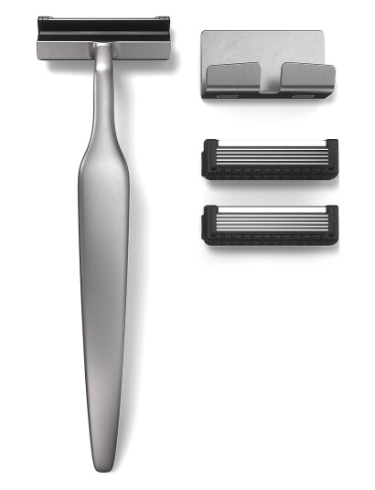 Melle Silky Razor Kit - Silver - ONE SIZE